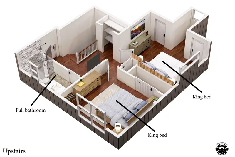 Upper level
